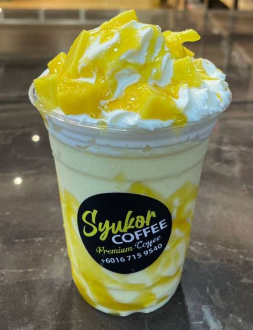 Syukor Coffee - Frappe - Mango Smoothies