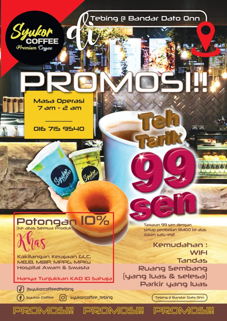 Syukor Coffee - Promo